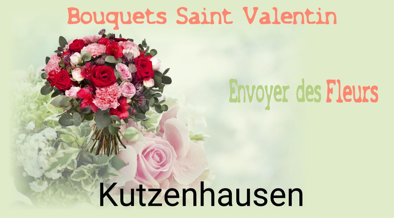 Roses de Saint-Valentin livrées à Kutzenhausen